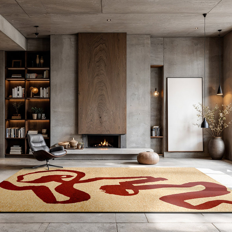8315 Pure, Red, Rectangle 235 x 340 cm