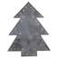 Décoration de table d'arbre de Noël 19,75 po gris pré-éclairé-1735247992-1735247993