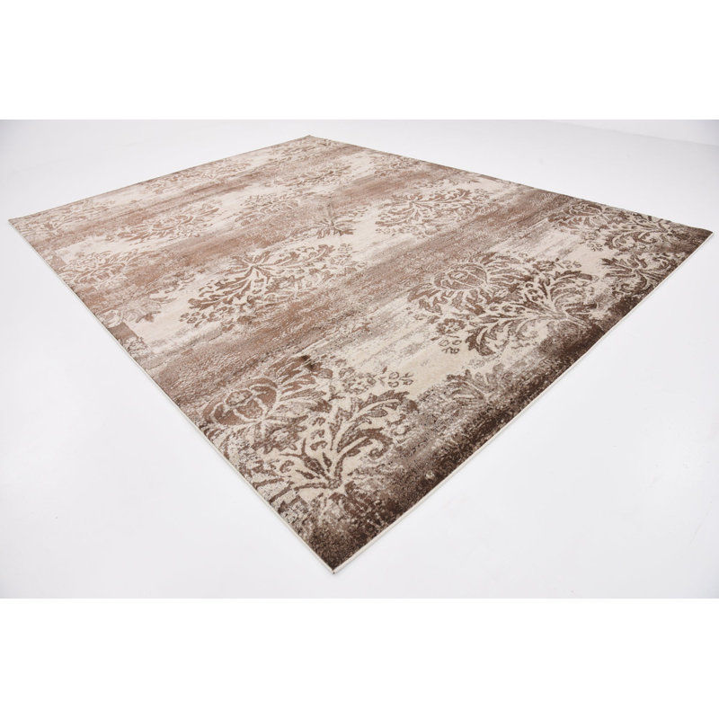 Anyce Floral Indoor Rug, Rectangle 4' x 6'