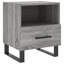 Aanyla 40cm W Iron Bedside Table-470830121