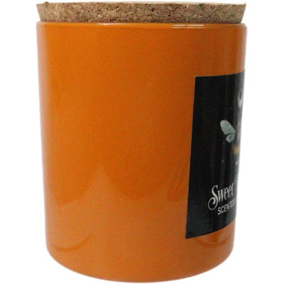 Wicca Dark Forest Sweet Honey Mystical Forest Bee Scented Candle With Cork Lid