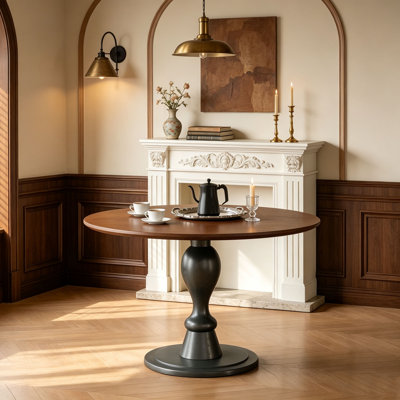 American Vintage Oak Dining Table