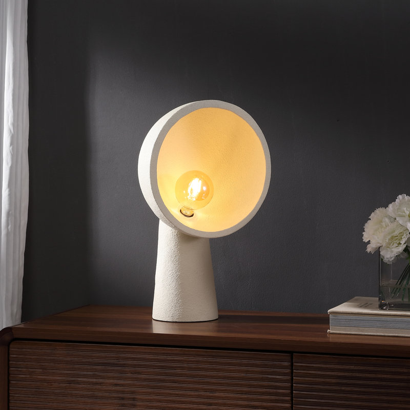 Lampe de table colonne DEL 17,5 po Claude