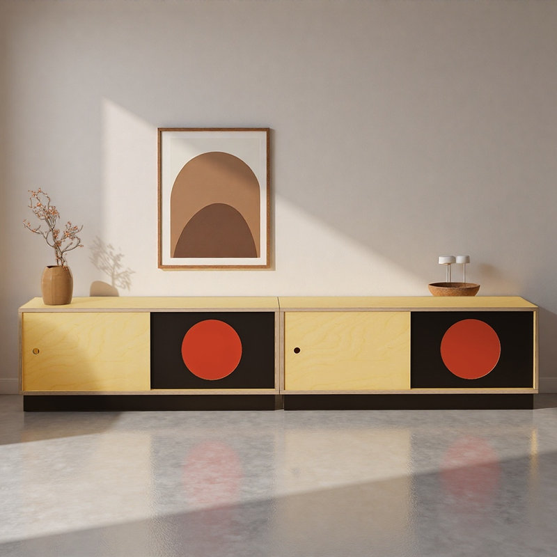 Meuble télé simple et créatif