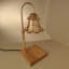Wood USB Table Lamp