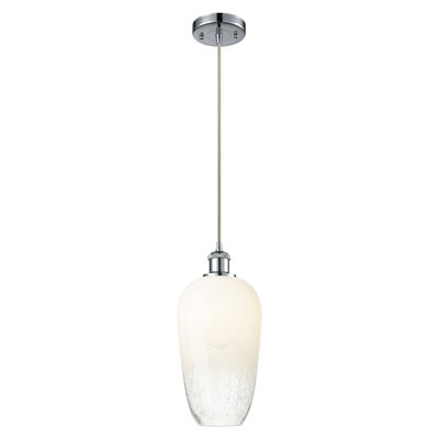 Mini luminaire suspendu à cordon 1 lumière 7 po Ballston - Brookhaven Flute