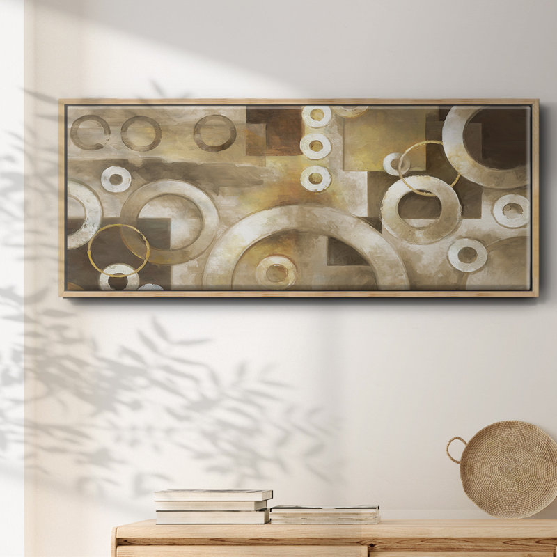 Neutral Motion- Framed Canvas