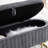 Velvet Upholstered Flip Top Storage Bench-1719763434