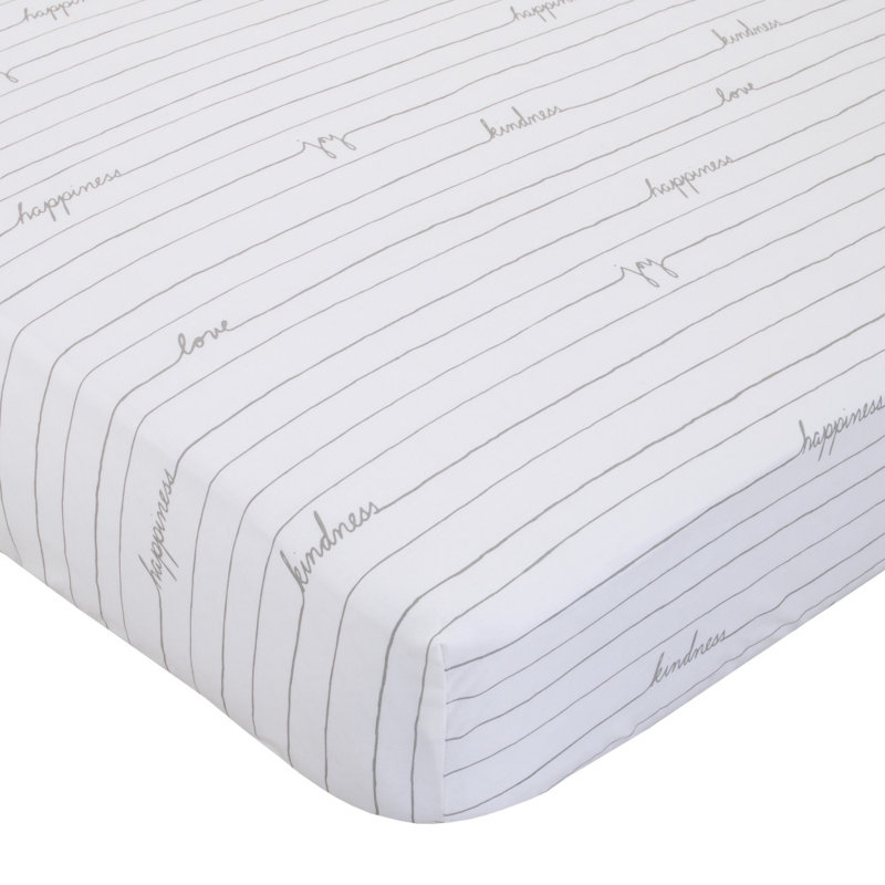 Drap-housse pour lit de bébé love