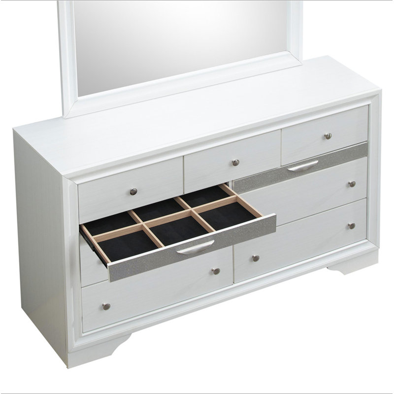 Commode Madrid G02390-D, Blanc