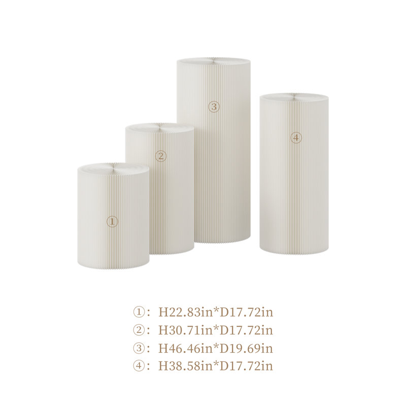Foldable Pedestal Display Stand, Collapsible Decorative Riser For Home & Event Decor