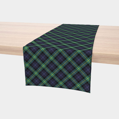 Aiza Tartan Table Runner