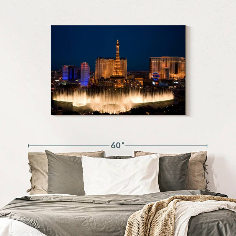 Kavia Night Glow de Las Vegas, H 30 po x l 45 po