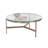 FLATO COFFEE TABLE - ANTIQUE BRASS - Gold