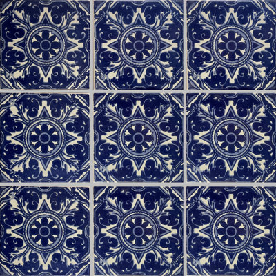 4,2 po x 4,2 po 9 pièces TalaMex Blue Forest