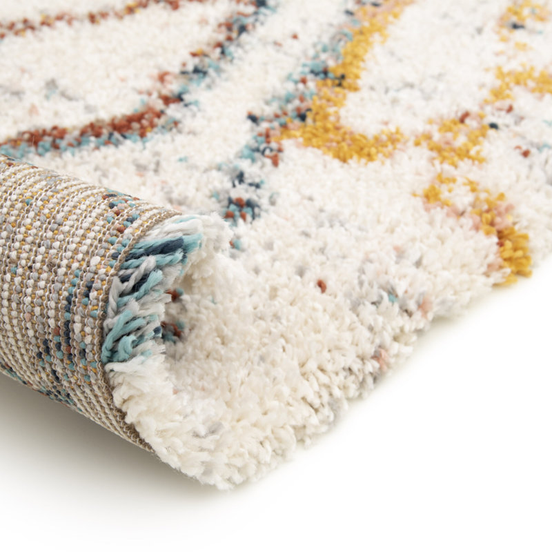 Adamira Moroccan Shag Area Rug, Rectangle 160 x 230cm