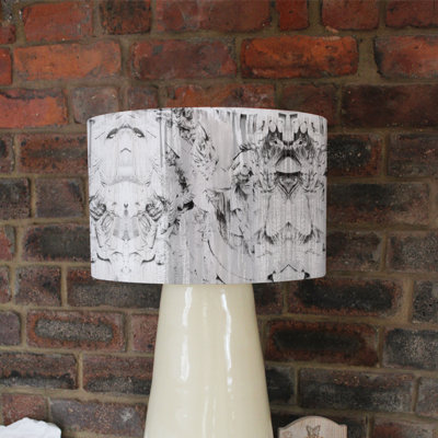 Cotton Drum Lamp Shade ( Uno )