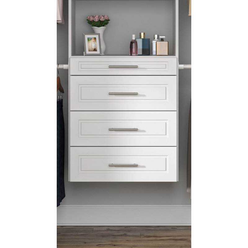 60'' - 96'' Closet System (Can Be Cut To Fit), White