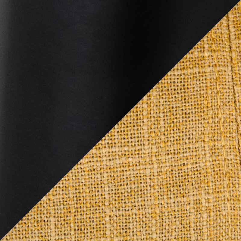 Quirico 16.5'' H Upholstered Armchair, Yellow, Black