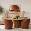 Alita Dining Chair Rust