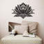 Décoration murale 3D Mandala Lotus en métal-101575658-101575657