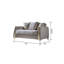 Causeuse de style moderne-413468553