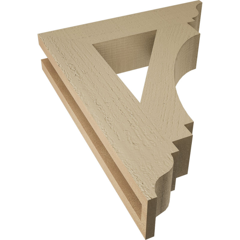 Support en bois de cèdre impérial traditionnel Imperial, H 20 po x l 3,5 po x P 16 po