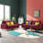 Marick Wide Round Arms Small Apartment Loveseat-981829714-946205333