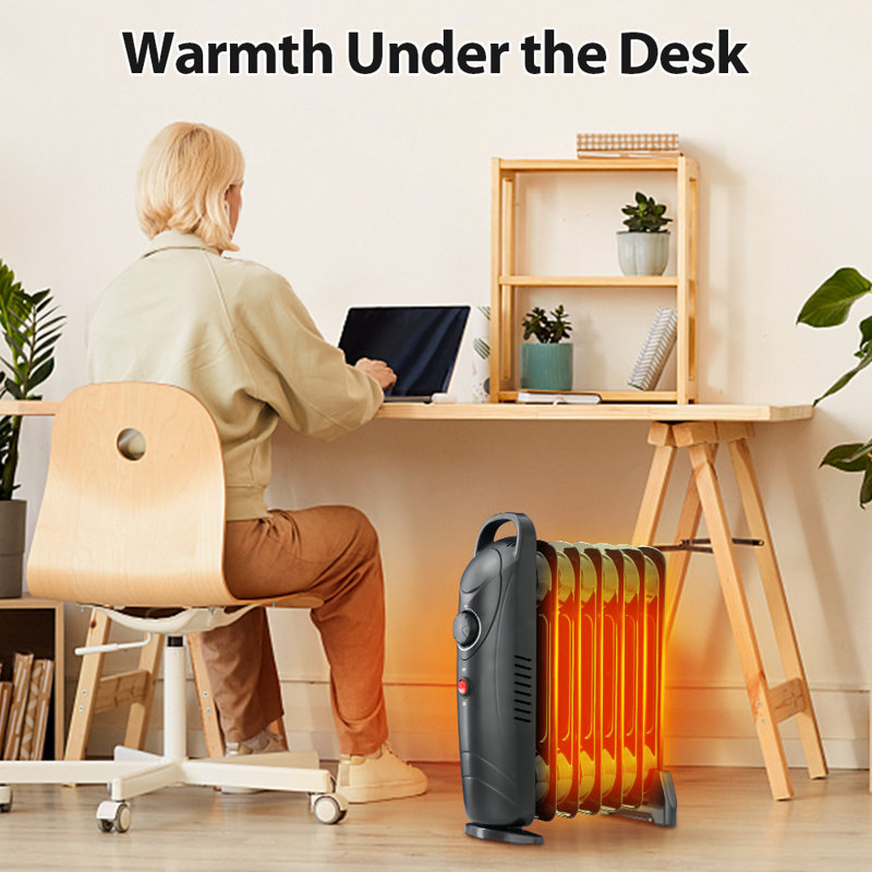 LIFEPLUS 700 BTU Electric Utility Space Heater