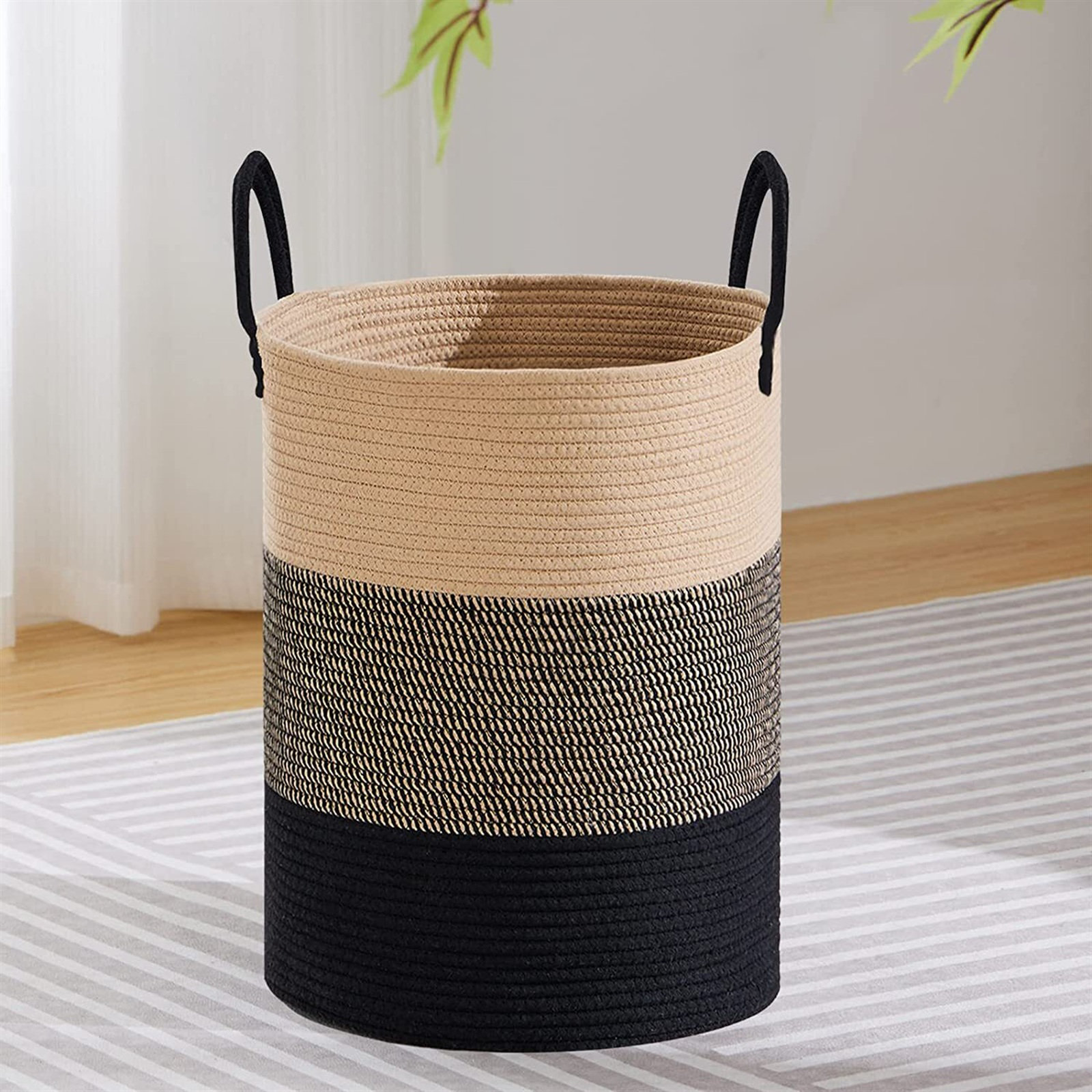 Dovecove Plastic Laundry Hamper with Handles | Wayfair