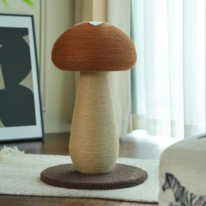 Tucker Murphy Pet™ Sisal Mushroom shape Cat Tree Scratching Post | Wayfair