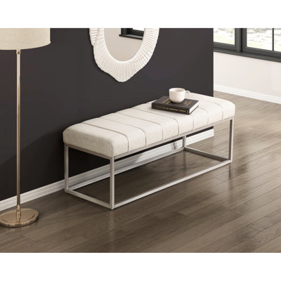 Banc 1pc Modern Home Furniture Beige