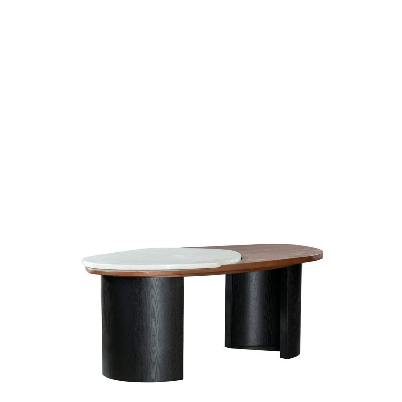 Table basse moderne irrégulière Braxton  