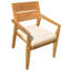 9 Pcs Grade-A Teak Wood Dining Set: Warwick Console Folding Rectangle Table And 8 Vellore Stacking Arm Chairs #11VL1508-177347385