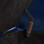 Banc de rangement recouvert de velours bleu marine, lit en velours de 51,5-922069410