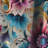Vintage Paisley Floral Flightiness I - Floral Curtain - Blackout Floral Curtain - 1 Panels-107533657