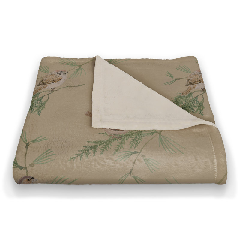 Hand Woven Throw Blanket, Brown