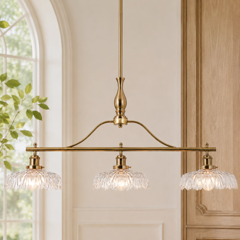 3 - Dimmable Kitchen Island Pendant Light