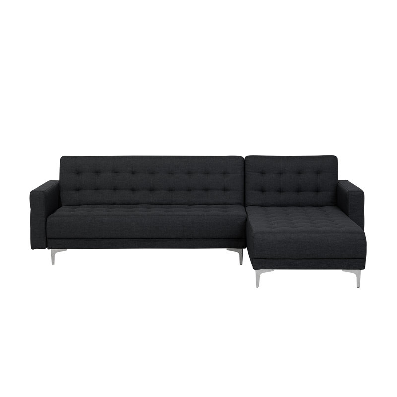 Wirrula 4 Seater Sofa Bed, Graphite Grey
