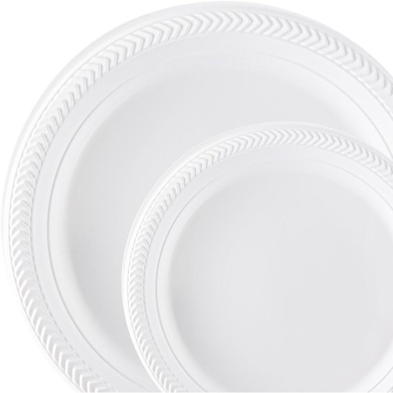 Disposable Dinner Plate, Set of 400