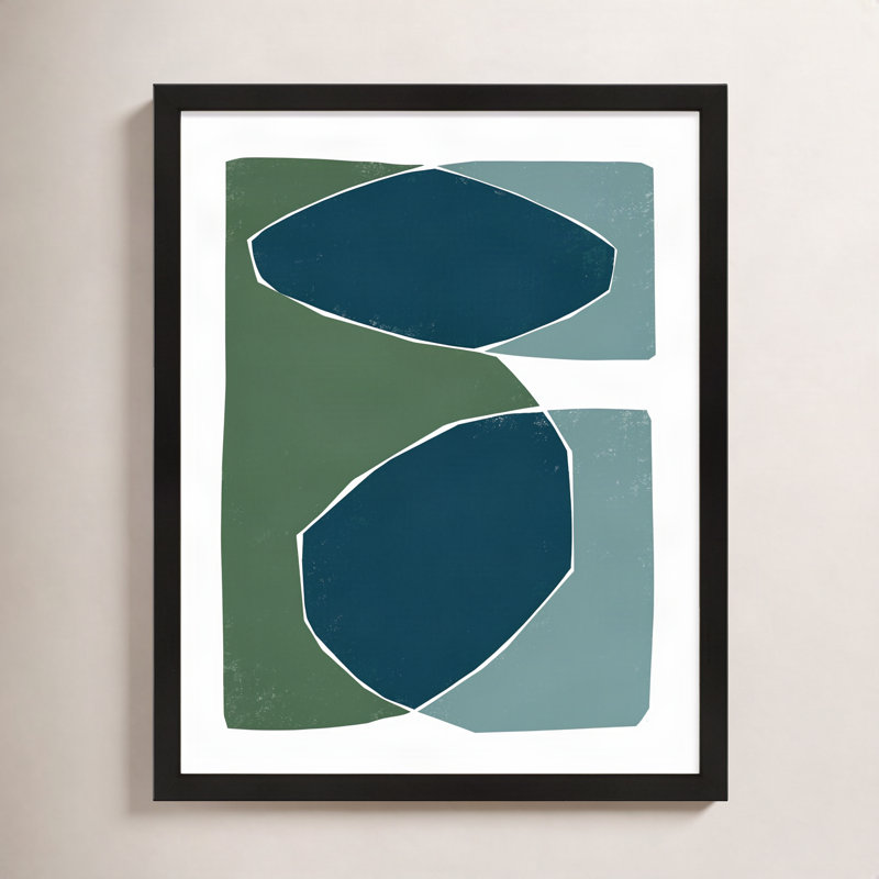 Pathway Painting by Jacques Pilon, Black, 30" H x 24" W x 1.25" D