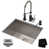 Stainless Steel/Matte Black