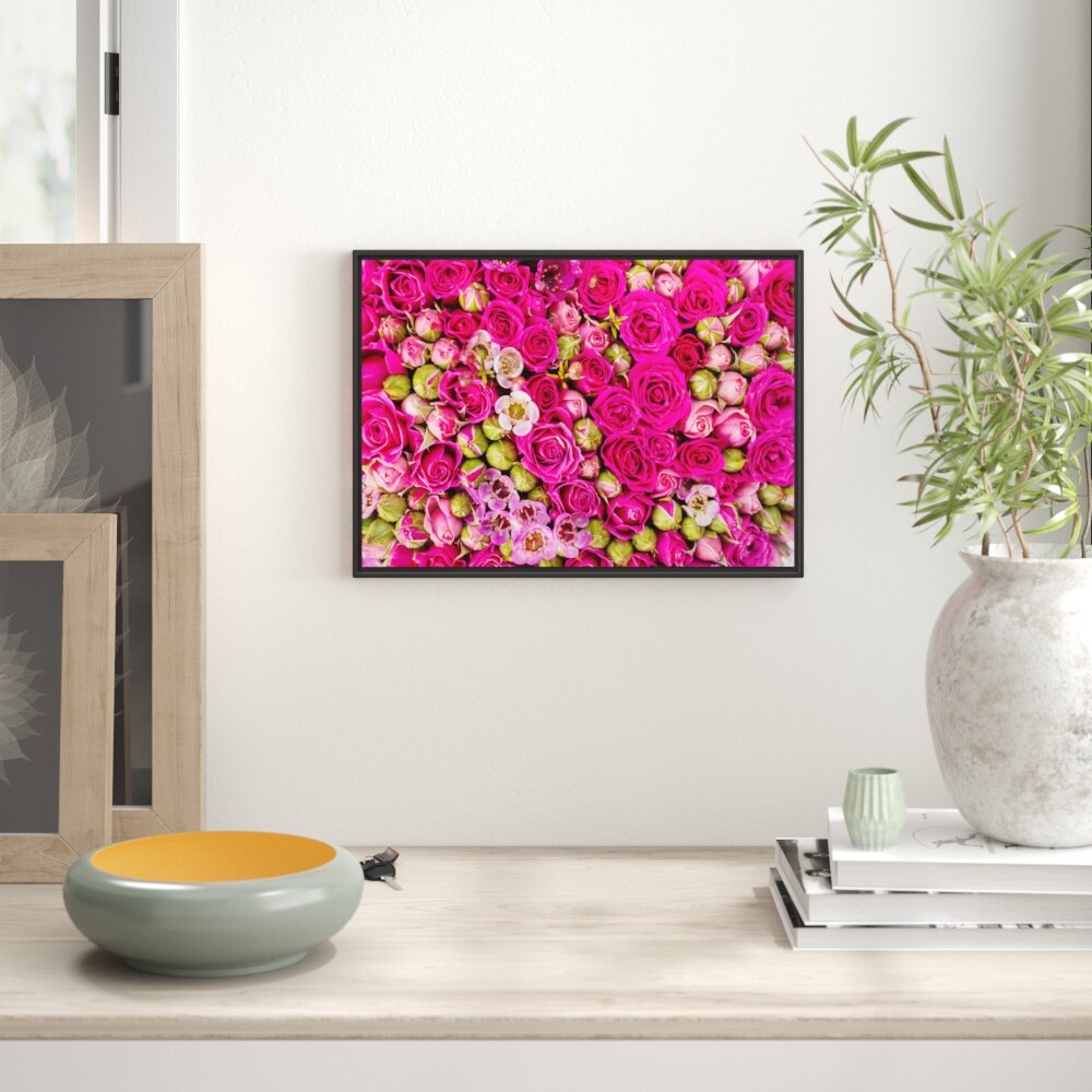 Gerahmtes Wandbild Blumen