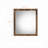 Eclipse Mirror With Walnut Finish