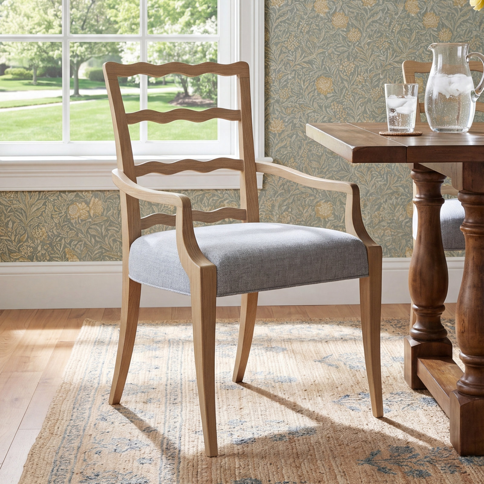 Haven Oak Dining Armchair