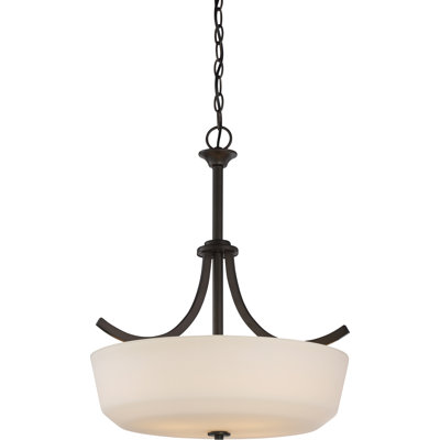 Alejandre 4 - Light Dimmable Drum Chandelier