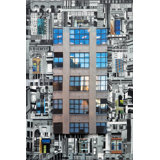 Patchwork City 28 Print by Marilyn Henrion