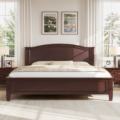 Wooden Platform Bed
