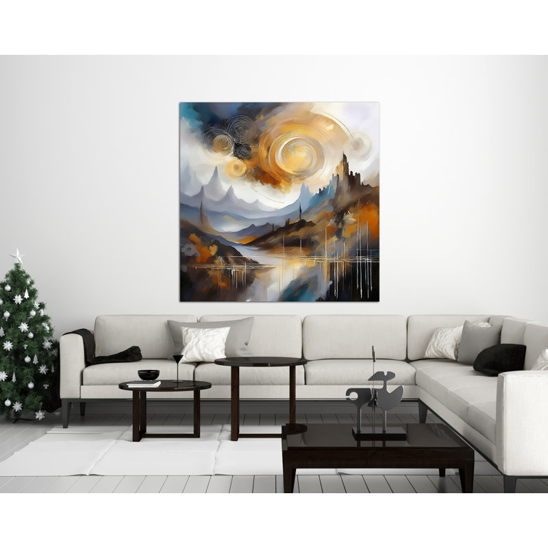 Olympus Valley, 24" H x 24" W