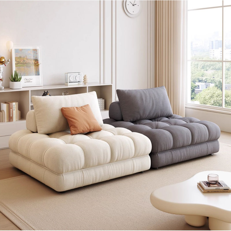 Creative Casual Sofa, Gray/Off White
